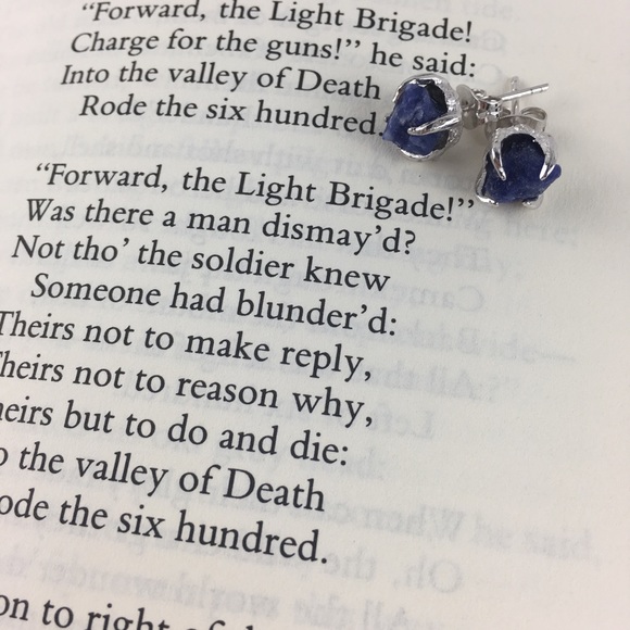 4 pairs left! Blue Apatite Earrings - Picture 4 of 6